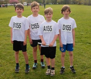 Boys Running Team